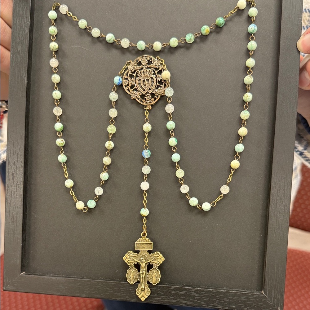 Custom rosary beads